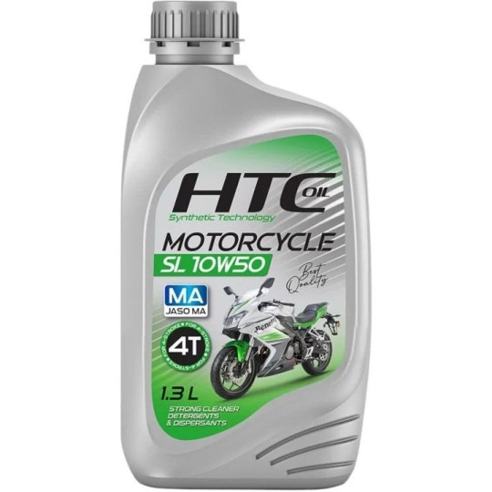 روغن موتورسیکلت اچ تی سی 10w50 HTC
